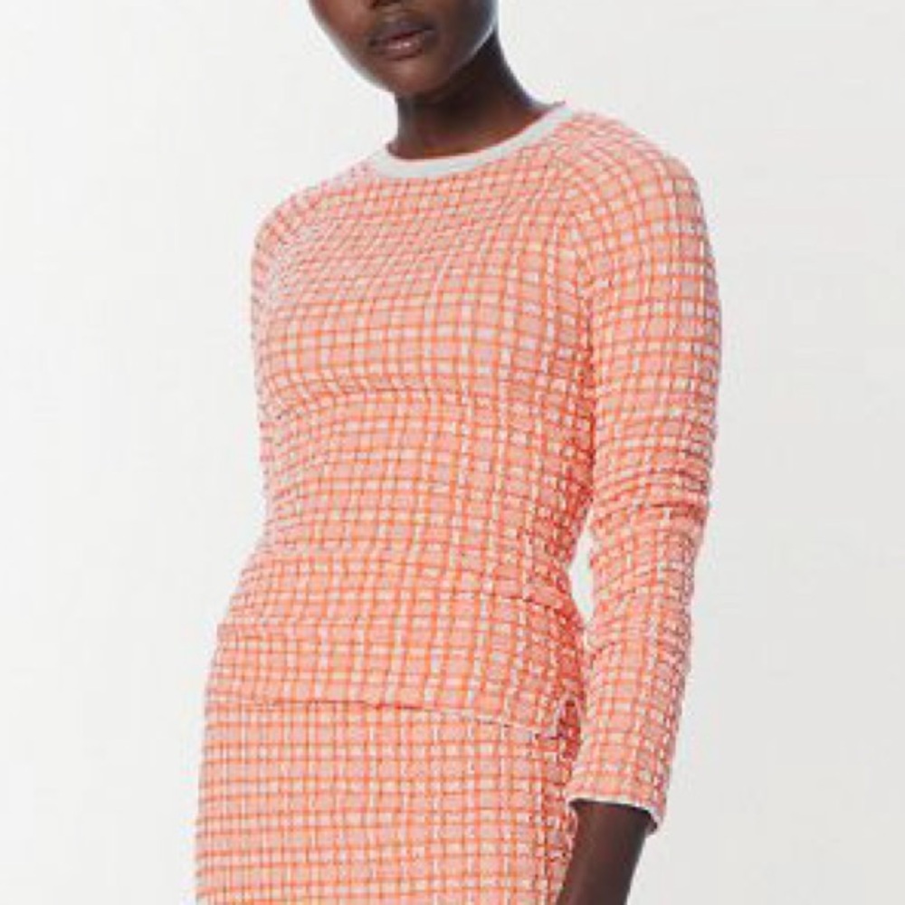 Victoria Victoria Beckham Jacquard Stretch Jumper